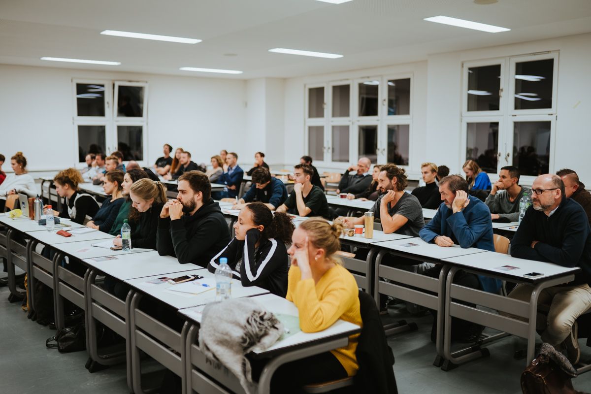 Energiewende meistern: Podiumsdiskussion bei der Semestereröffnung des Studium Generale der HWR Berlin am 29. Oktober 2019