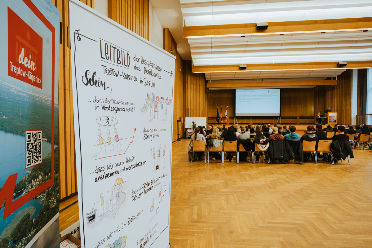 Eröffnung der Career Week für Studierende am Campus Lichtenberg der HWR Berlin am 5. November 2019