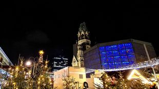 Breitscheidplatz im Winter