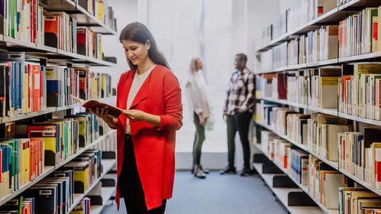 University Libraries of the HWR Berlin. Photo: Lukas Schramm